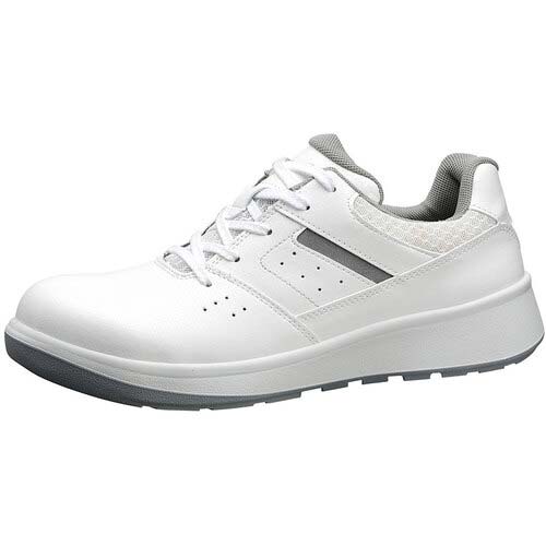 ミドリ安全 セフティスニーカー G4シリーズ(人工皮革・ひもタイプ) G4590ホワイト 23.0cm G4590-W-23.0