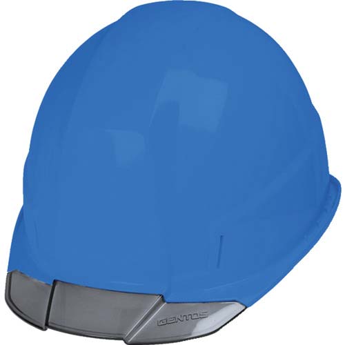 GENTOS ヘルメット GRITAIR+ 溝有 ヘッドライト取付可能 飛来・落下物用・電気用 青 GH02A-BL