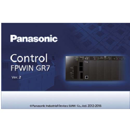 Panasonic ソフトウェア プログラマブルコントローラ用プログラミングソフトウェア Control FPWIN GR7 PROGRAMMING SOFTWARE