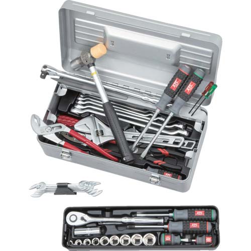 KTC 工具箱 KTC 工具セット(片開きメタルケースタイプ)[44点] SK4442Sの通販｜現場市場