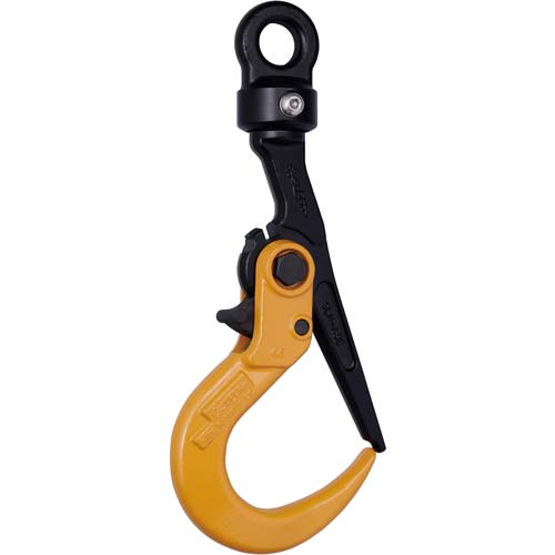 スーパー スーパーロックフック開閉ロック式(スイベル付) 容量:3ton 全長:403mm SLH3ASB