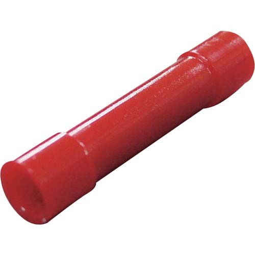 ニチフ 絶縁被覆付圧着スリーブ B形 (100個入) TMV B-1.25-RED