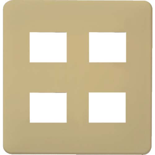 Panasonic フルカラーモダンプレート4コ用・Y WN6004Y