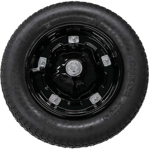 金象 国産 一輪車用タチホイル 片ネジ BK 182698