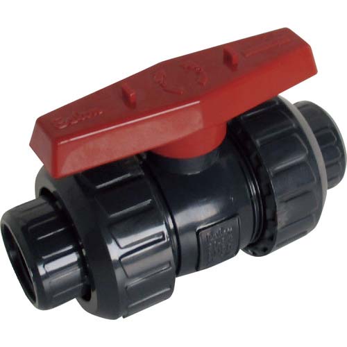 エスロン ボールバルブ禁油 本体材質PVC シール材質FKM ねじ 50A B50NXVE