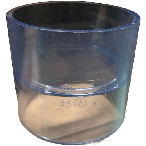 エスロン 透明DV継手 ソケット(DS)65 SDDS65