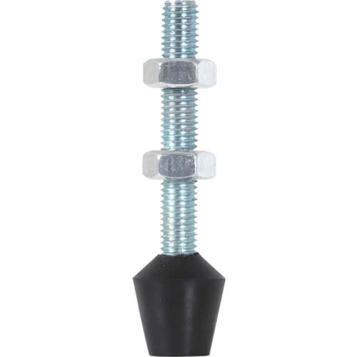 育良 トグルクランプ用ゴム付ボルト トグルクランプ用ゴム付ボルト(31908) ねじ寸法M4×P0.7mm 全長42mm M4X32