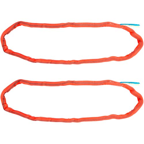 DAIDOHANT ラウンドスリング(コブラ) (長さ)1.0メートル 5トン用 (赤) 【2本入】 10195732