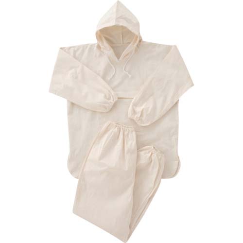 柏田 塗装服プルオーバー式上下セット L 4100-L