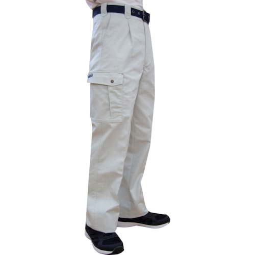 TEAGLES 綿混カーゴパンツ シルバーグレー 88cm 7661SG88
