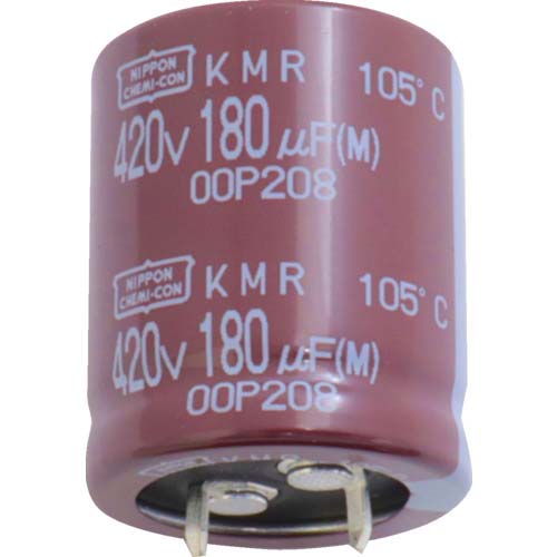 ケミコン 大型アルミ電解コンデンサ KMRシリーズ 450V 270μF EKMR451VSN271MP50S