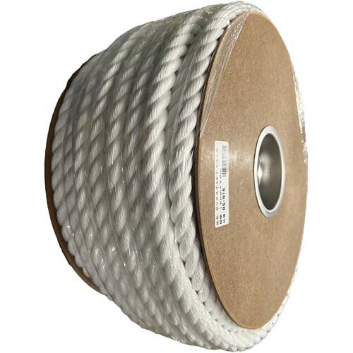 ユタカメイク ロープ ポリエステル 3ツ打ち 16mm RS-N16