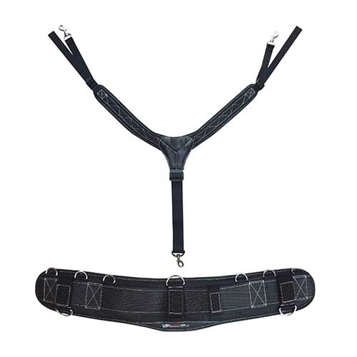 DBLTACT ハーネスサポーター ブラック DT-HS-B