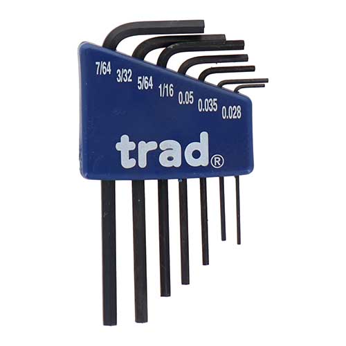 trad 7pcs.六角棒レンチセット マイクロ TM-7