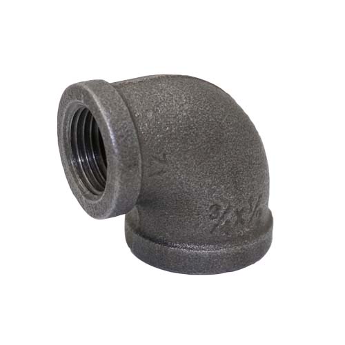 フローバル 黒・異径エルボ HC-BRL-BK