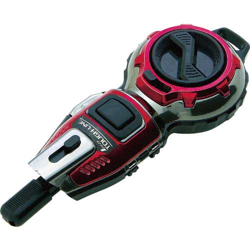 シンワ ハンディ墨つぼPlus自動巻タフライン_メタルレッド