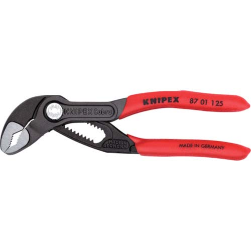 KNIPEX ミニウォーターポンププライヤー コブラ ソフトプラスチックハンドル 8701