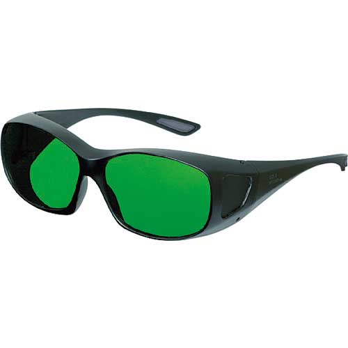 リケン レーザー用二眼型保護メガネ メガネ併用可 RSX-4