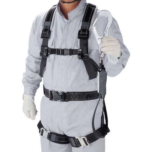 トーヨーセフティ フルハーネス型 巻取式(小型)タイプ1 NO.FGH-133