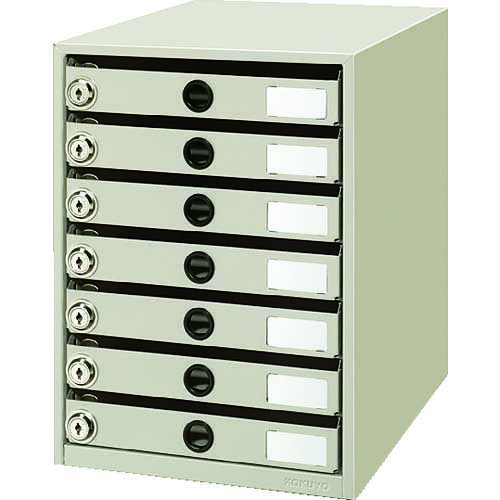 【廃番】コクヨ 鍵付きレターケースA4 LC-K-M