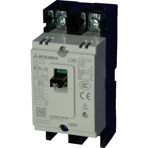 【廃番】三菱電機 ノーヒューズ遮断器 NF−Cシリーズ(経済品) フレーム30A NF30-CS