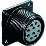 航空電子 丸型MSコネクタパネル取付レセプタクル NMS3102A-S