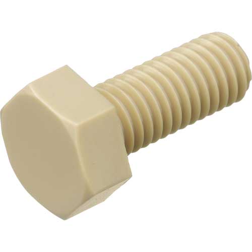 TRUSCO ポリフェニレンサルファイド(PPS) 六角ボルト BPPS-BTM
