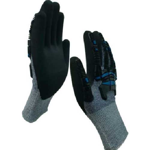 TRUSCO 手甲ガード付き耐切創手袋 TIMP3017-B11