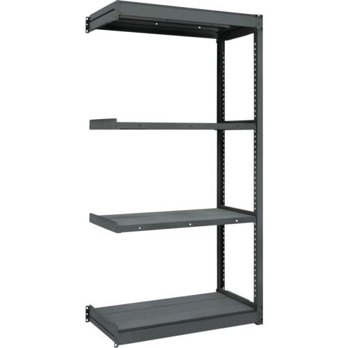 TRUSCO TUG型軽量棚 黒 100kg 連結 TUG100-6-B-BK