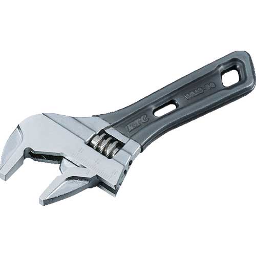 KTC ショートモンキレンチ 全長117mm 口開き6〜24mm 先端厚さ24mm WMS-24