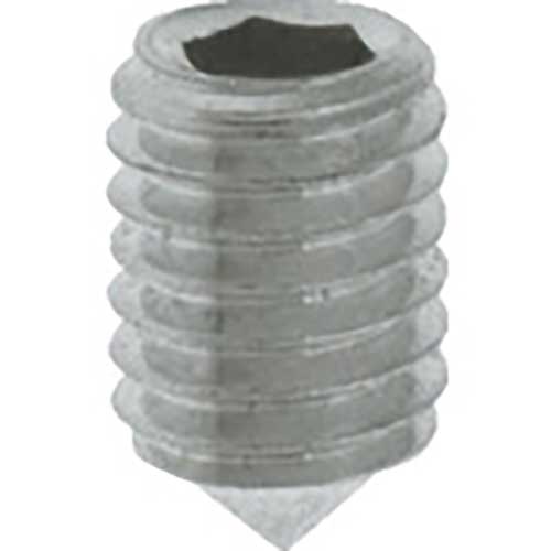 TRUSCO 六角穴付止めねじ とがり先 ステンレス Y301-0