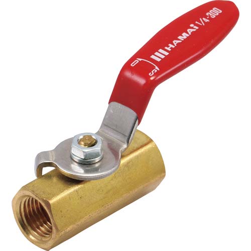 HAMAI 黄銅製ボールバルブ(レバー) BBS-RC