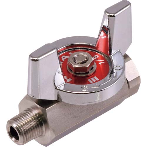 HAMAI オス×メス接続 ステンレス製小口径ボールバルブ(06A〜15A) BSS-6-RC