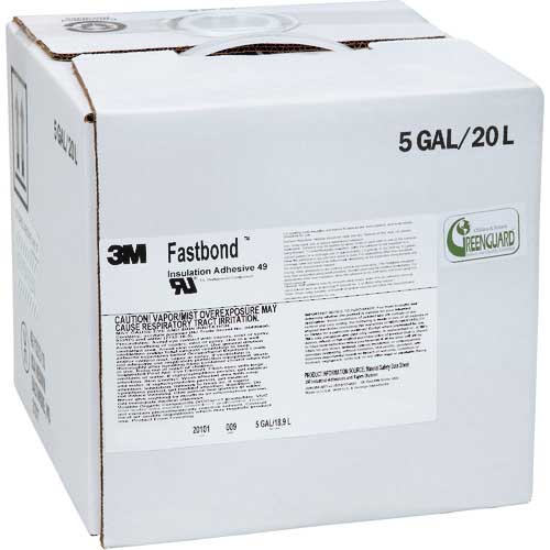 【廃番】3M Fastbond 水性接着剤 49 18.9L ボックスタイプ FB49 CLE 5GAL BOX