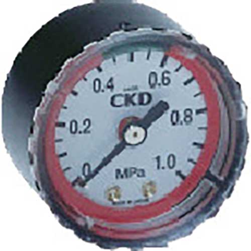 CKD セーフティマーク付圧力計 G40D-P