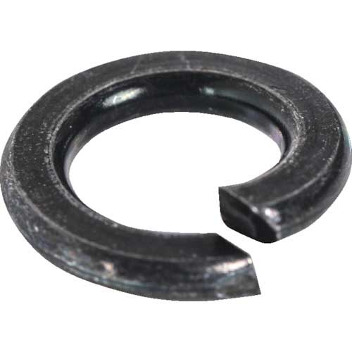 TRUSCO スプリングワッシャー2号 三価黒 ヘキサゴンパック S124-000