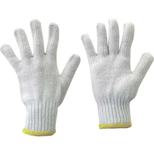 TRUSCO 混紡軍手 目付600g ホワイト TGM600W-P