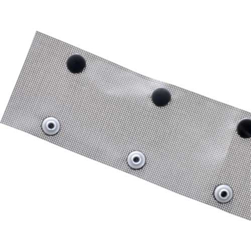 TRUSCO ホックチューブ難燃メッシュタイプ 10m THTMS