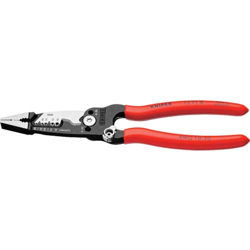 KNIPEX 電気技師用多機能ペンチ 13718