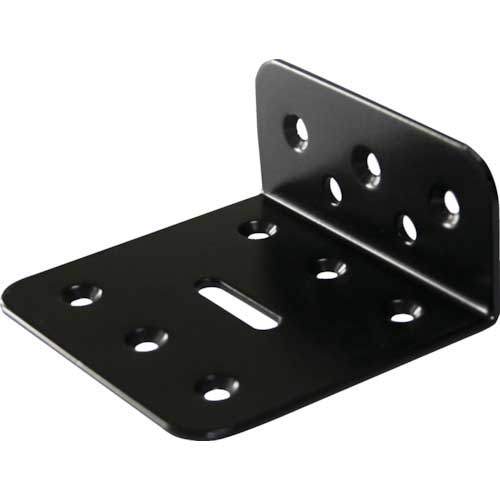 TRUSCO 2x4サポート 黒粉体塗装 L字金具 24S-BK
