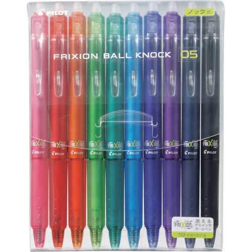 PILOT 消せるボールペン フリクションボールノック LFBK