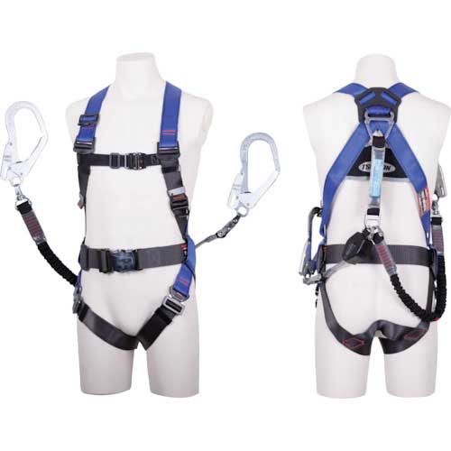 藤井電工 ツヨロン コアハーネス ツインコルトリトラ Mサイズ TH502-CRNV93SV-BKM-2R23BX