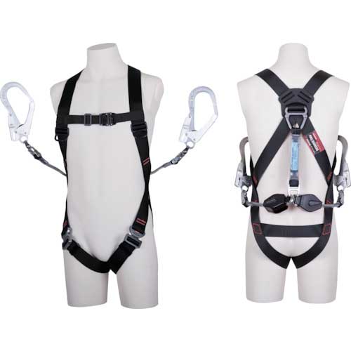 藤井電工 ツヨロン ライトハーネス ツインコルトリトラ Mサイズ TH510-2CR93SVOT-BL-2R23BX