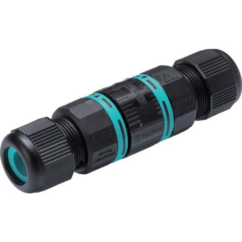 タカチ プラグ式防水中継コネクタ THB387-P