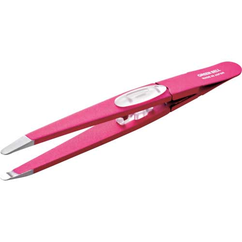 GREENBELL ズレずに抜ける驚きの毛抜き GT-23