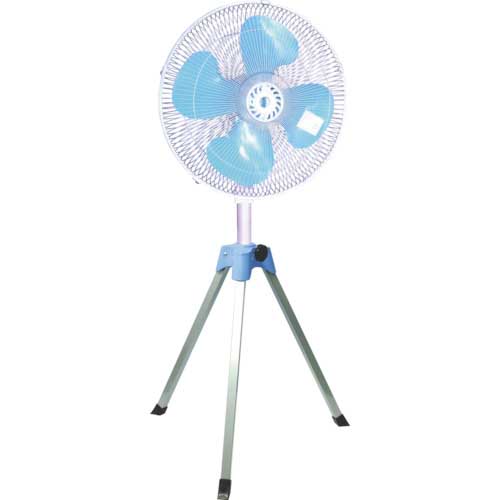 NICHIDO 工場扇 アース付ポッキンプラグ仕様 三脚折りたたみ式 KO-450E