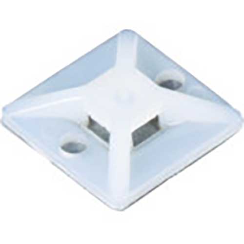 3M 結束バンド用固定具 屋内用 超強力粘着多用途テープ付 100個入り MT EX2