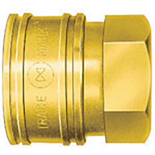 日東 TSPカプラ 真ちゅう製 ニトリルゴムSG(NBR)(おねじ取付用ソケット) TSF BRASS NBR