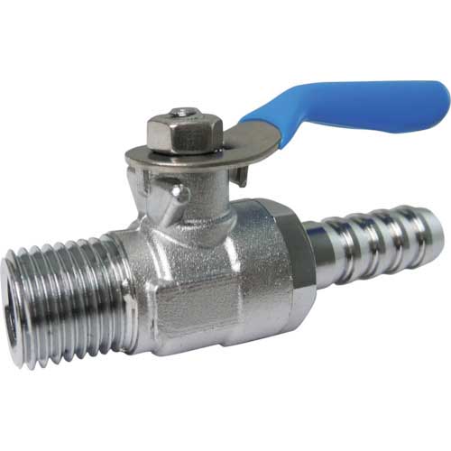 TRUSCO ミニボールバルブ ホースニップル型 MH