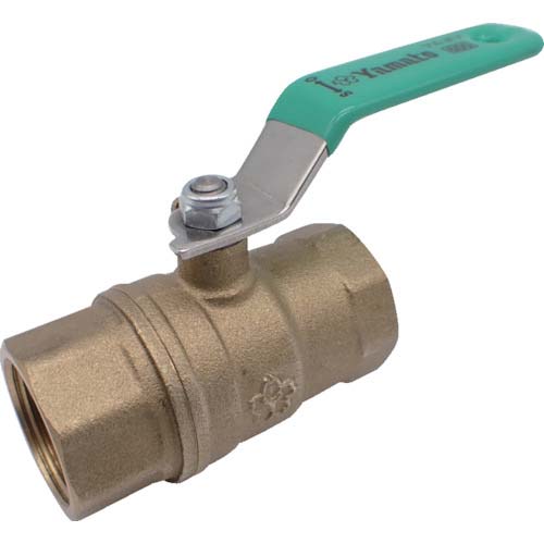 大和バルブ ボールバルブ (600型、フルボア、黄銅) VHB3